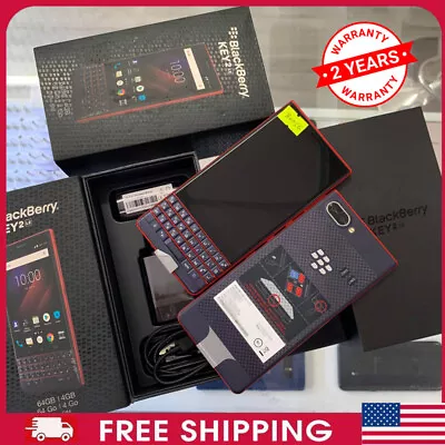 BlackBerry KEY2 LE (BBE100-4) 64GB+4GB Unlocked Dual SIM Free Quick Delivery • $379.88