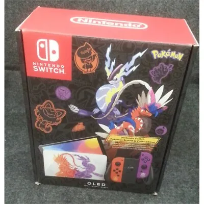 Nintendo Switch Game Console OLED Model Pokemon Scarlet & Violet Edition • $294.99