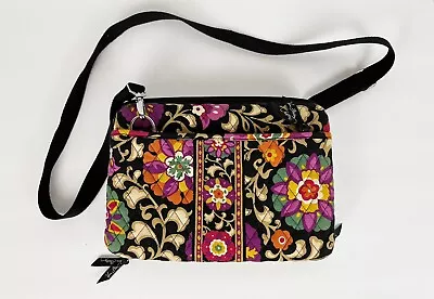 Vera Bradley Hard Shell Tablet Case IPad Mini Laptop Bag Crossbody Multicolor • $22.99