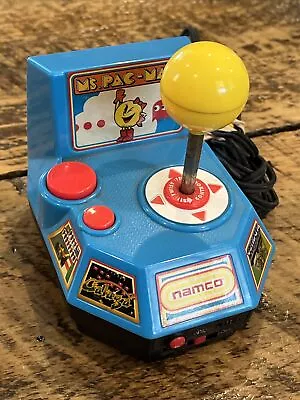 Namco Ms Pac-Man Galaga Mappy 5 In 1 2004 Jakks Plug N Play Game System Untested • $15.99