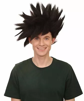 Adult Men's Medium Halloween Cosplay Anime Villain Blueflame Wig HM-1453A • $34.40