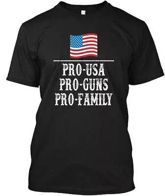 America Flag I Love The Usa T-Shirt Made In The USA Size S To 5XL • $22.87