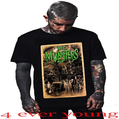 The Munsters Scary Movie   T Shirts Men's Sizes • $10.79