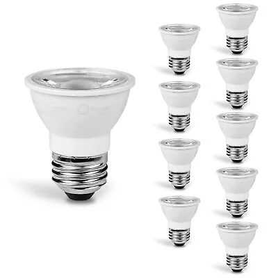 QPLUS PAR16 E26 LED SHORT NECK Spotlight Bulbs Dimmable 7W (10Pk/5000K) • $34.99