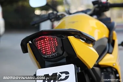 Fit 2009-2017 Yamaha FZ6R FZ6-R XJ6 SMOKE Integrated Turn Signal LED Tail Light • $96.95