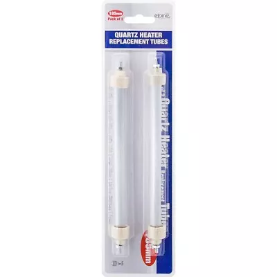 £6.04 • Buy 185mm Halogen Heater Replacement Tubes Fire Bar Element Bulb Frosted Lamp 400W