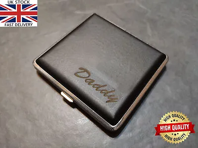 Personalised Cigarette Tin Case Gift Retirement Graduation Anniversary Surprise • £11.99