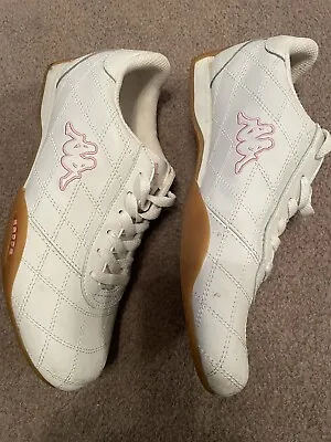 Ladies Girls Kappa Trainers White/Pink Size 6 • £8