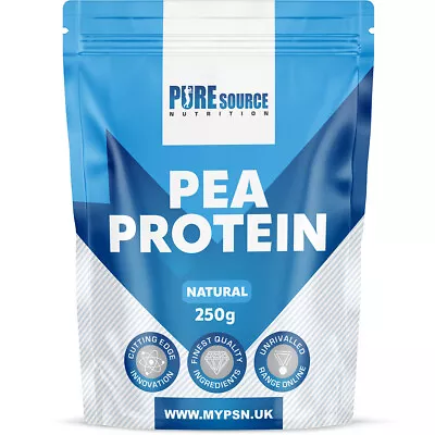 Pea Protein Isolate Natural Vegan Protein Powder 250g|500g|750g|1kg|2.5kg|5kg • £12.99