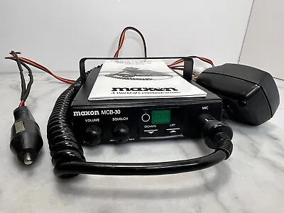 40 Channel CB Radio Tested Working Maxon MCB-30 With Owner's Manual • $19.97