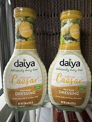(2 Pack) Dairy Free Dressing Creamy Caesar 8.36 Oz  By Daiya BB: 1/26/24 • $8.99
