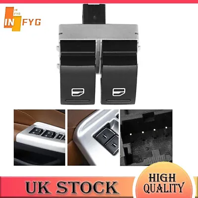 Electric Window Switch Button  For VW Transporter T5 T6 2005-2014 7E0959855A • £8.97