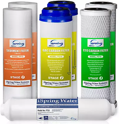 F7-GAC For Standard 5-Stage Reverse Osmosis RO Systems 1-Year Replacement Sup... • $43.77