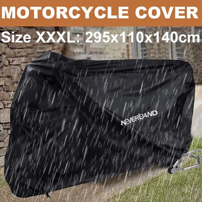 Medium Motorcycle Motorbike Cover Outdoor Rain Dust Protector For Honda PCX150 • $17.09