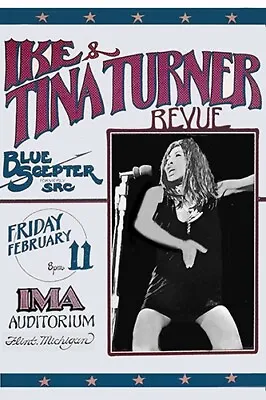 Ike & Tina Review  1971 Club Gig Poster Print • $19.99