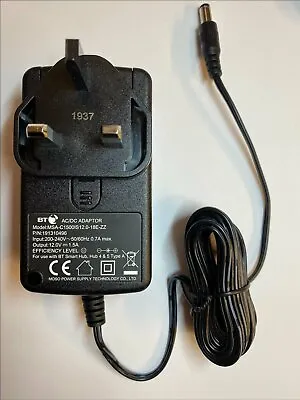 Replacement 12V 1000mA AC-DC ADAPTOR For DVB2012T CPS015120100B DC • £11.49