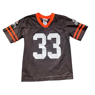 $13 • Buy Cleveland Browns Nfl # 33 Trent Richardson Football Jersey  Nfl Youth Xsmall Xs