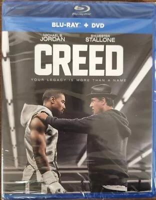 Creed (Blu-ray 2015) NEW SEALED Sport Drama Michael B Jordan Sylvester Stallone • $6.39
