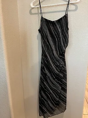 Vintage Y2k My Michelle Black Midi Dress Medium • $26