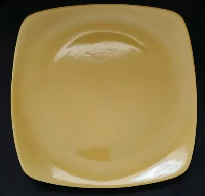 Set Of 2 Corelle Hearthstone Turmeric Yellow Square Salad Luncheon Plate 8 3/4  • $16.55