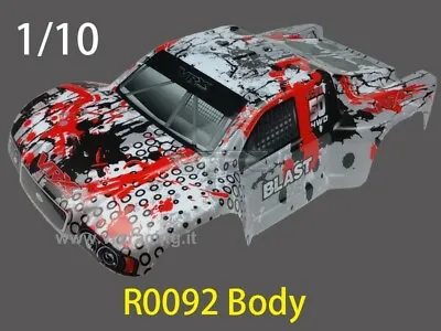 R0092 1:10 Off-road Short Course Truck Painted Vrx Body • £20.10