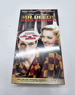 Mr Deeds Goes To Town VHS Tape 1988 Factory Sealed New • $3.95