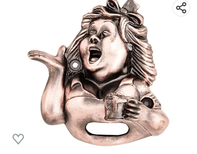 £6.99 • Buy Beer Buddies Novelty Bottle Opener - Bronze Finish Wall Mounted Miniature Betty