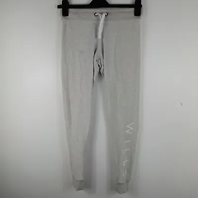 Jack Wills Women's Tracksuit Bottoms Joggers Grey Size Uk 8 • £11