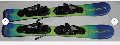 NEW 2024 Elan 70cm Kids Skis Jett  Size Adjustable Bindings+ Roxa Boots 15.5 Set • $349