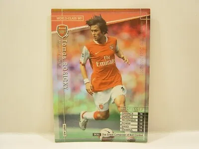 Panini WCCF 2006-07 WWF Tomas Rosicky 1980 Czech　No.7 Arsenal FC World‐Class WF • $2.20