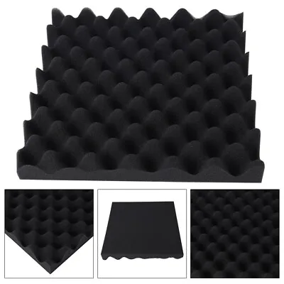 £14.95 • Buy 12/24x Acoustic Foam Tile Panel Sound Proofing Pads 40mm Studio Treatment Foam
