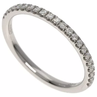 HARRY WINSTON   Ring Micropave Half Eternity Diamond Platinum PT950 • $2824.06