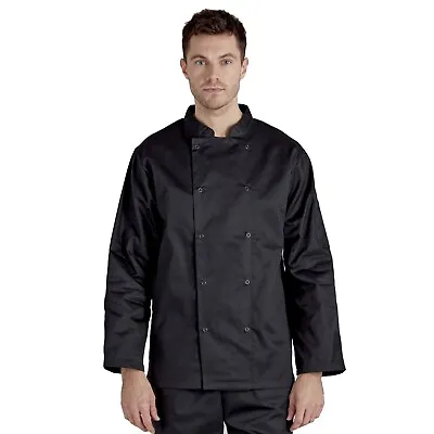 Proluxe Chef Jacket Long Sleeved - Kitchen Catering Uniform - Modern Fit • £14.99