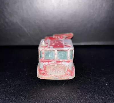 Vintage 1969 Matchbox Lesney England Merryweather Fire Engine King Sized No. 15 • $14.99