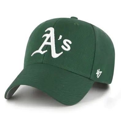 Oakland Athletics '47 Brand Green MVP Adjustable Strapback Hat • $29.99