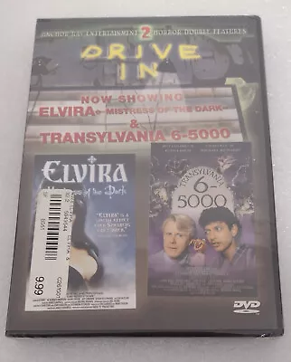 Elvira Mistress Of The Dark/Transylvania 6-5000 (DVD 2003)  FACTORY SEALED • $15.99
