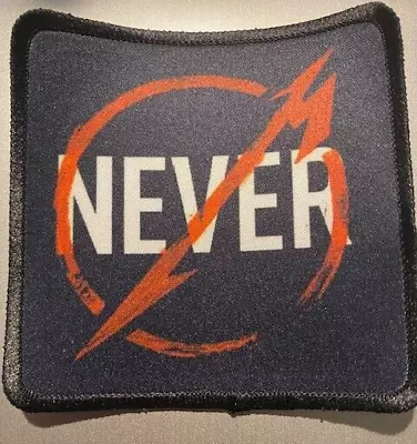 Metallica Through The Never Sublimated Patch 3”x3” Album Cover Rock Metal • $4