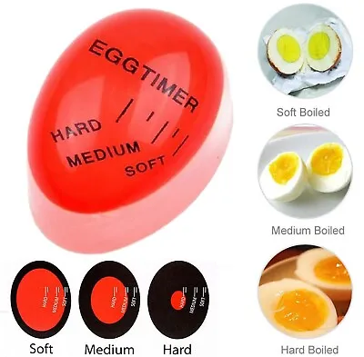 Colour Changing Egg Timer Perfect Boiled Eggs By Temperature Kitchen Helper Tool • $11.99