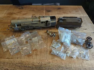 O GAUGE / 7mm - Large  Locomotive & Tender Brass Kit • £24