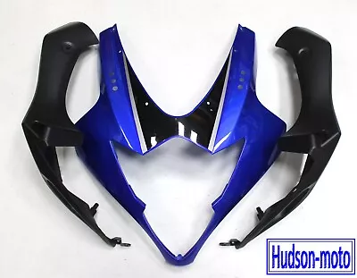 Front Nose Cowl Upper Fairing For SUZUKI GSXR1000 2005-2006 GSX-R 1000 Black/BL • $138