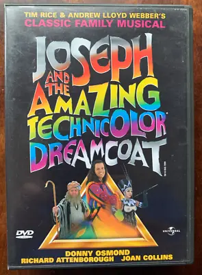 £7.20 • Buy Joseph And The Amazing Technicolor Dreamcoat DVD 1999 Webber Rice Musical