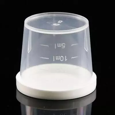 Medicine Medication Plastic Measure Guided Measuring Pot 20/30ml Cup M V4M2 • £2.63