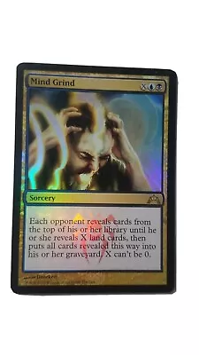 MTG MIND GRIND Foil Gatecrash Never Played • $8.13