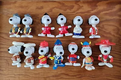 McDonald's 1999 World Tour Snoopy Happy Meal Toys X 13 • £7