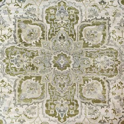 £29.95 • Buy Green Floral Painting Rug | Traditional Non Shed Living Room Rug | Large Runner
