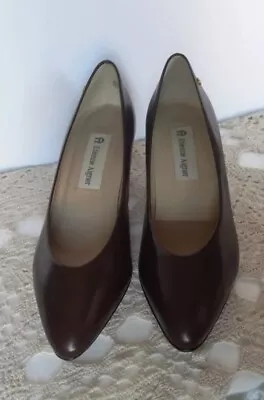 Etienne Aigner NEW Ladies 5 1/2 M MINK Leather Upper Pumps 2.5 Heels Shoes • $13.45