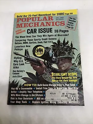 Popular Mechanics Magazine January 1969 • $19.68