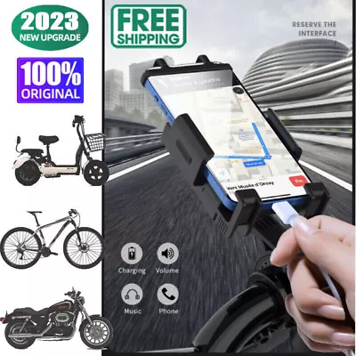 2024 Mobile Phone Mount Holder Handlebar Mount Stand For Bike Bicycle Motorcycle • $12.14