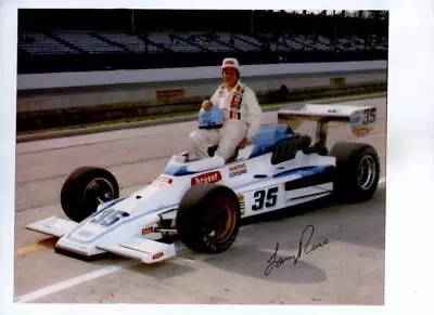 ~LARRY RICE (dec. ‘09) Signed 1978 Rookie Of Year INDY 500  QUALIFICATION 8X10~ • $25.95