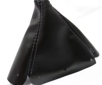 Shift Boot Real Leather For Mazda Miata MX5 99-05 Manual Transmision Gray Stitch • $15